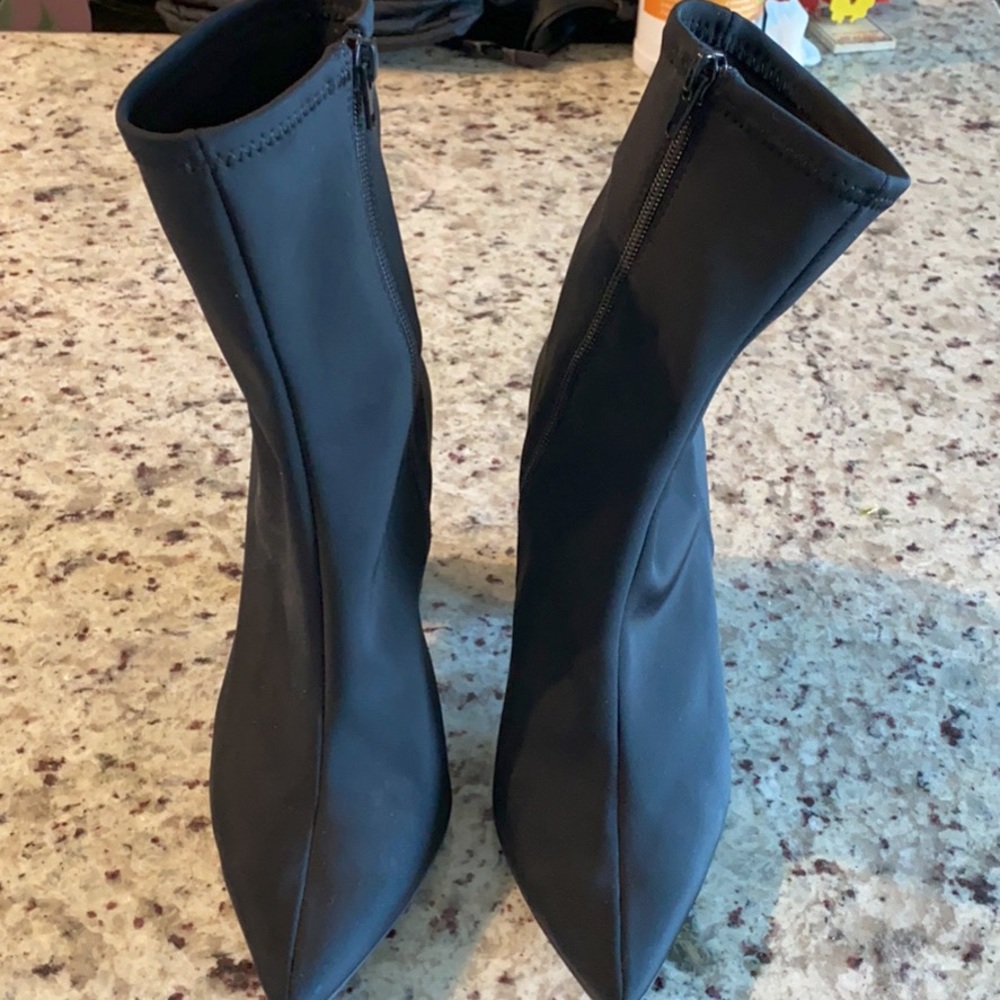 Jeffrey Campbell Siren Black Bootie